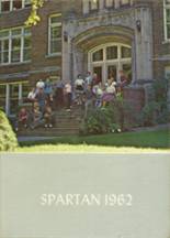 Sparta High School 1962 yearbook cover photo