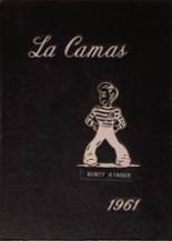 Camas High School 1961 yearbook cover photo