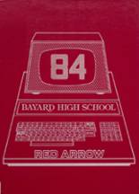 Bayard High School 1984 yearbook cover photo