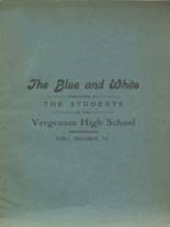 Vergennes Union High School 1905 yearbook cover photo