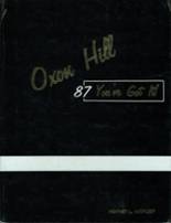 Oxon Hill High School 1987 yearbook cover photo