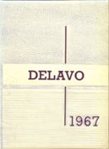 Delavan High School 1967 yearbook cover photo