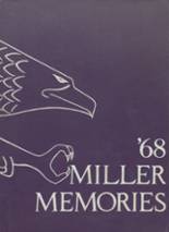 Miller High School 1968 yearbook cover photo