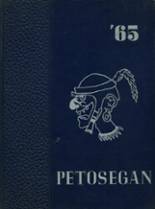 Petoskey High School 1965 yearbook cover photo