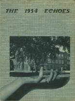 Earlham High School 1954 yearbook cover photo