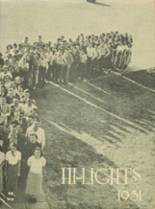 La Crosse High School 1951 yearbook cover photo
