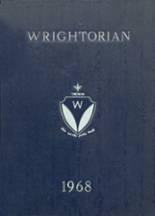 Julius T. Wright School for Girls 1968 yearbook cover photo