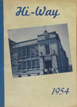 Malden Catholic High School 1954 yearbook cover photo