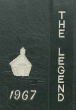 1967 Oconee County High School Yearbook from Watkinsville, Georgia cover image