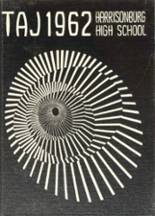 Harrisonburg High School 1962 yearbook cover photo