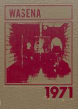 Watervliet High School 1971 yearbook cover photo