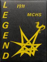 Mineral County High School 1971 yearbook cover photo