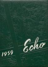 Enfield High School 1959 yearbook cover photo