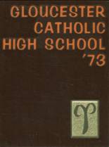 Gloucester Catholic High School 1973 yearbook cover photo