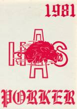 Arkansas High School 1981 yearbook cover photo