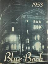 St. Johns High School 1953 yearbook cover photo