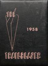 Illinois Valley High School 1958 yearbook cover photo