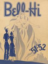 Bellville High School 1952 yearbook cover photo