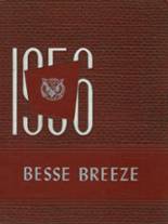 Besse High School 1956 yearbook cover photo