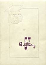 Butte High School 1957 yearbook cover photo