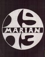 Marian Catholic High School 1973 yearbook cover photo