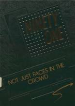 1991 Coloma High School Yearbook from Coloma, Michigan cover image
