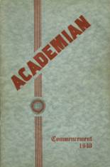 Canandaigua Academy 1940 yearbook cover photo