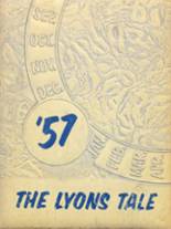 1957 Lyons High School Yearbook from Lyons, Colorado cover image