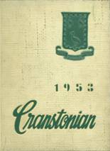 Cranston High School East 1953 yearbook cover photo