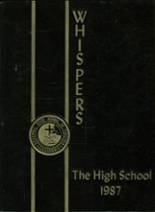 Episcopal High School 1987 yearbook cover photo