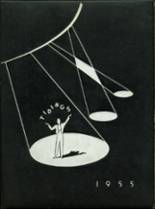 1955 Anderson High School Yearbook from Anderson, South Carolina cover image