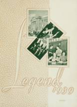 North Side High School 1939 yearbook cover photo