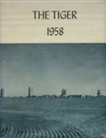 Towner School 1958 yearbook cover photo