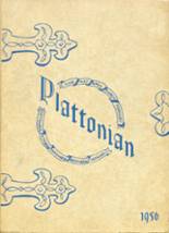 Plattsmouth High School 1956 yearbook cover photo