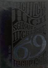 Bland High School 1969 yearbook cover photo