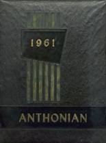 St. Anthony's High School 1961 yearbook cover photo