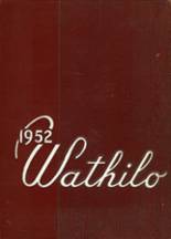 1952 Waterloo High School Yearbook from Waterloo, Wisconsin cover image