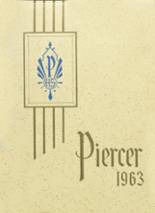 1963 Pierce High School Yearbook from Arbuckle, California cover image