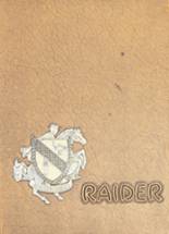 Rider High School 1969 yearbook cover photo