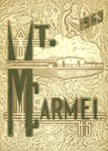 Mt. Carmel High School 1963 yearbook cover photo