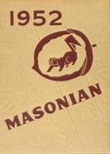 Mason City High School 1952 yearbook cover photo