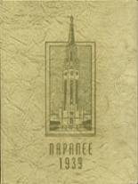 Napa Union High School 1939 yearbook cover photo