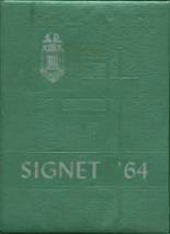 Effingham High School 1964 yearbook cover photo