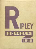 Ripley High School 1949 yearbook cover photo
