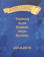 Edison High School 2015 yearbook cover photo