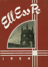 La Salle-Peru Township High School  1954 yearbook cover photo