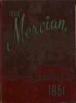 Mt. St. Mary Academy 1951 yearbook cover photo