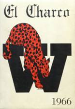 Wells High School 1966 yearbook cover photo