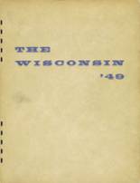 Wisconsin High School 1949 yearbook cover photo