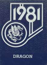 Garretson High School 1981 yearbook cover photo